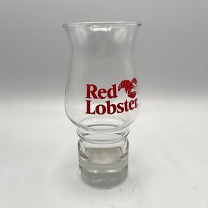 Red Lobster 1990's Hurricane Glass